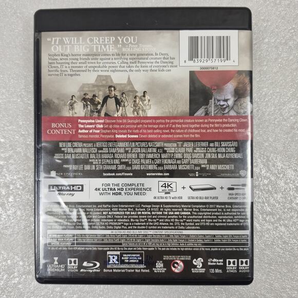 It (4K Ultra HD Blu-ray, 2017) - Picture 2 of 4